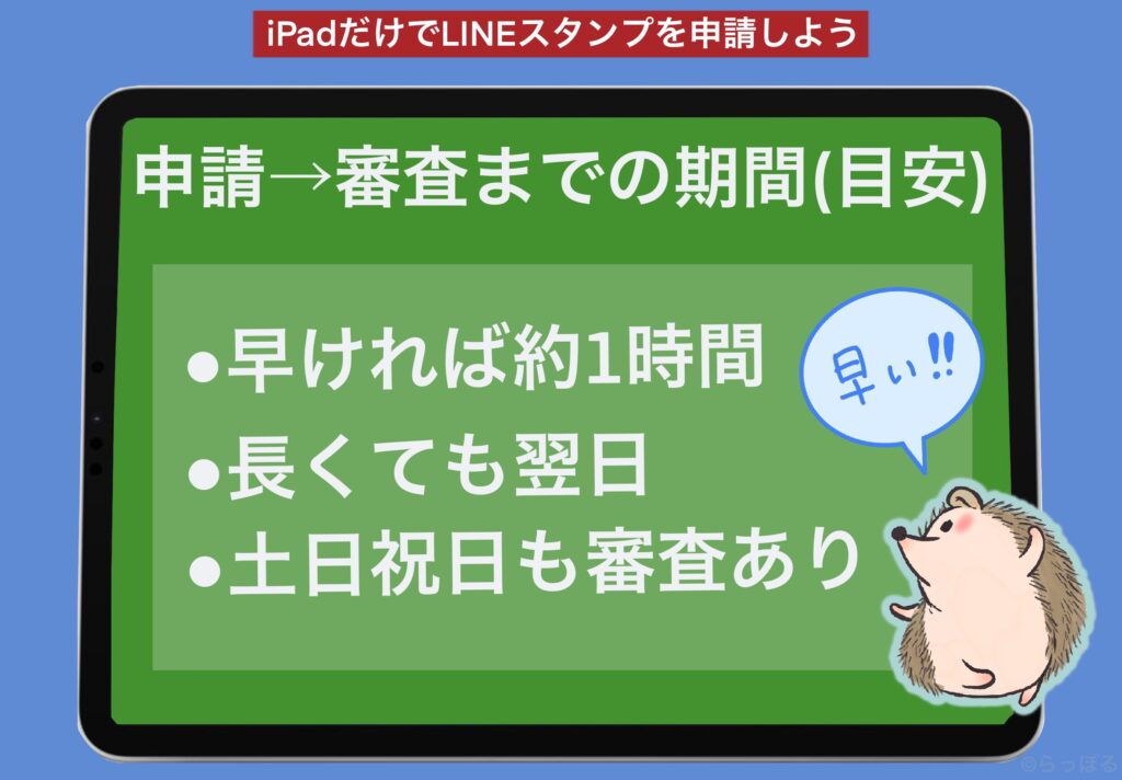 21年版 Ipadだけでlineスタンプを申請しよう Lineスタンプ申請方法 Rappor らっぽる